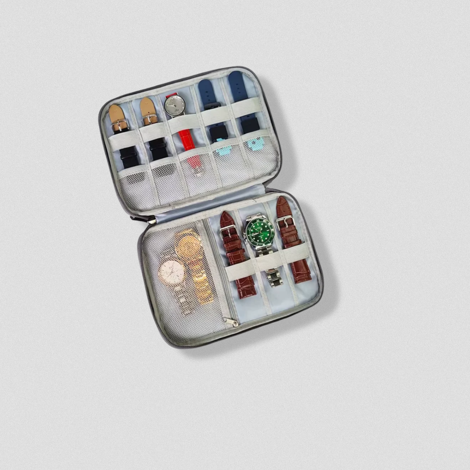 Portable Watch Band Organizer Case
