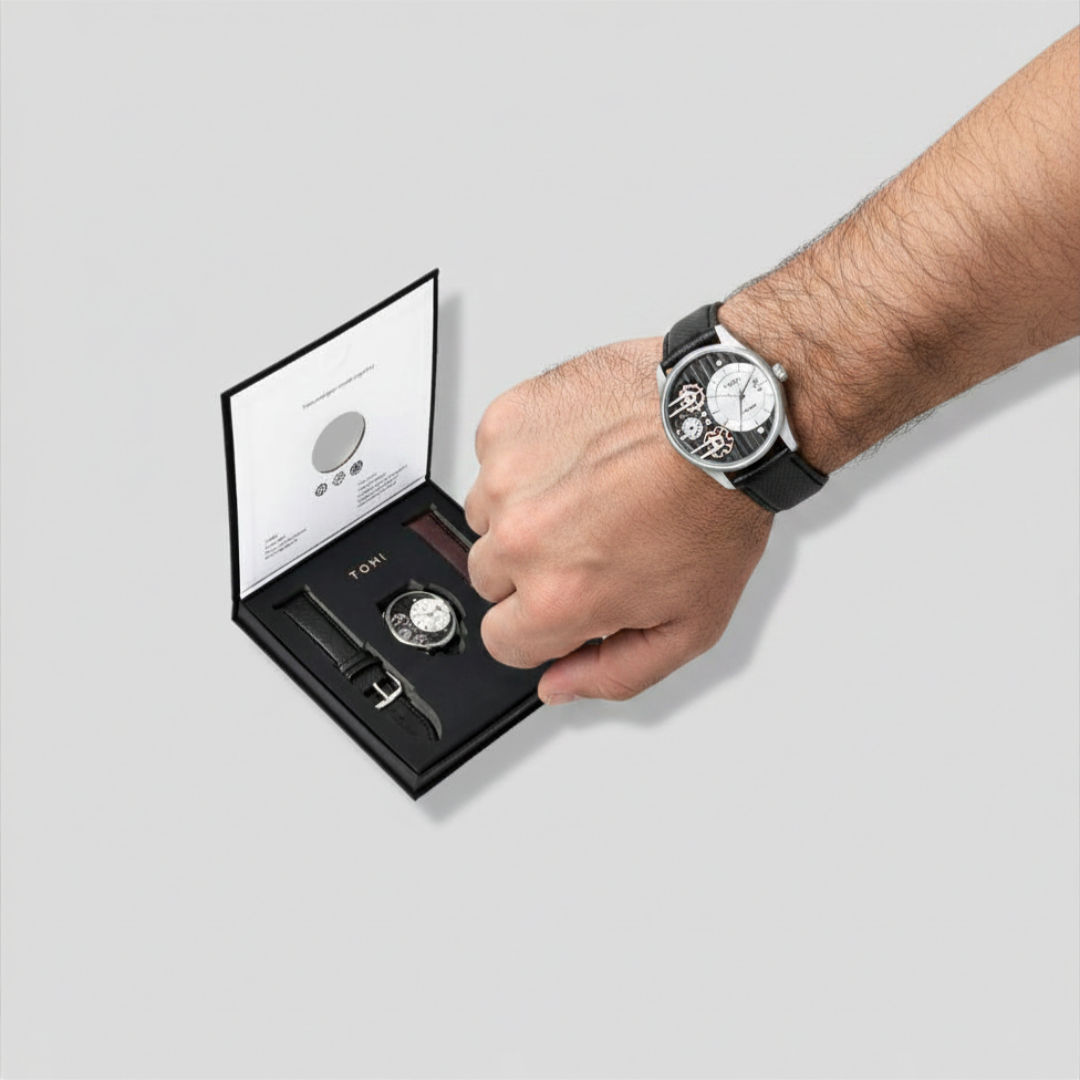 Aurum Gift Set — Luxury Quartz Watch Collection