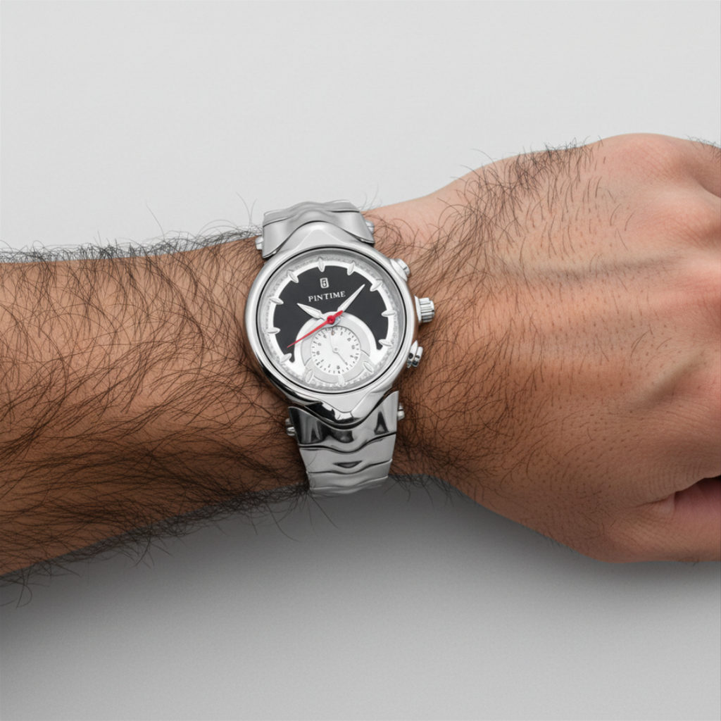 PINTIME RetroFlex Y2K Men’s Watch