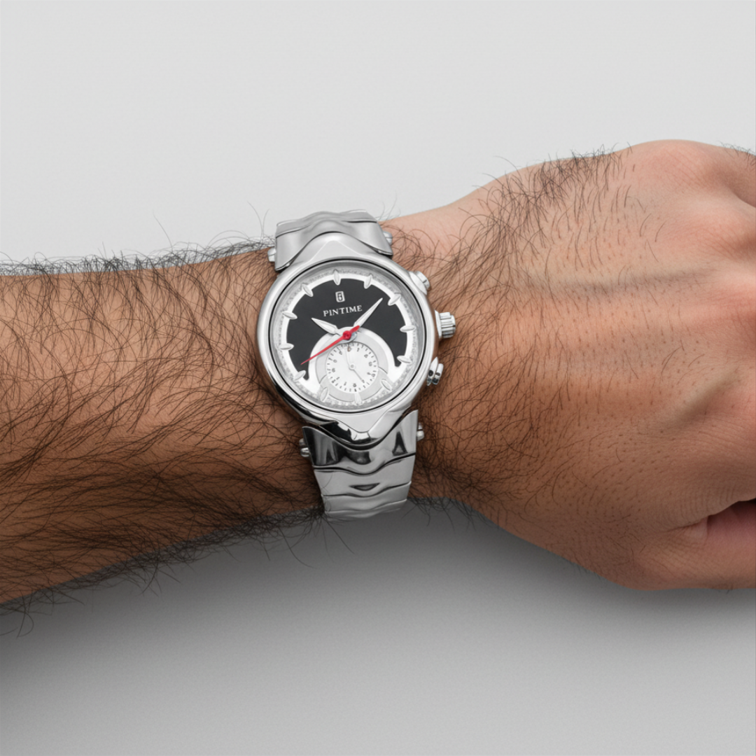 PINTIME RetroFlex Y2K Men’s Watch