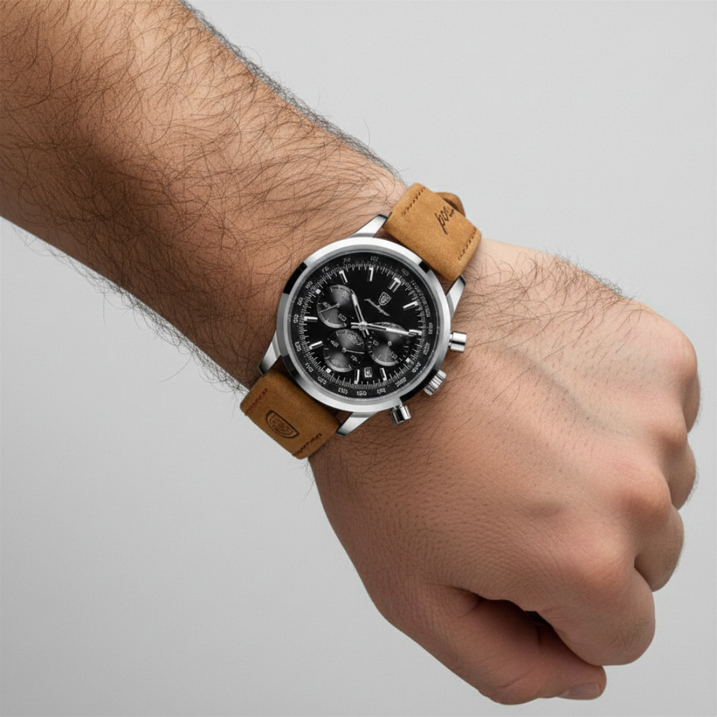 POEDAGAR Stratton Chronograph Men’s Watch