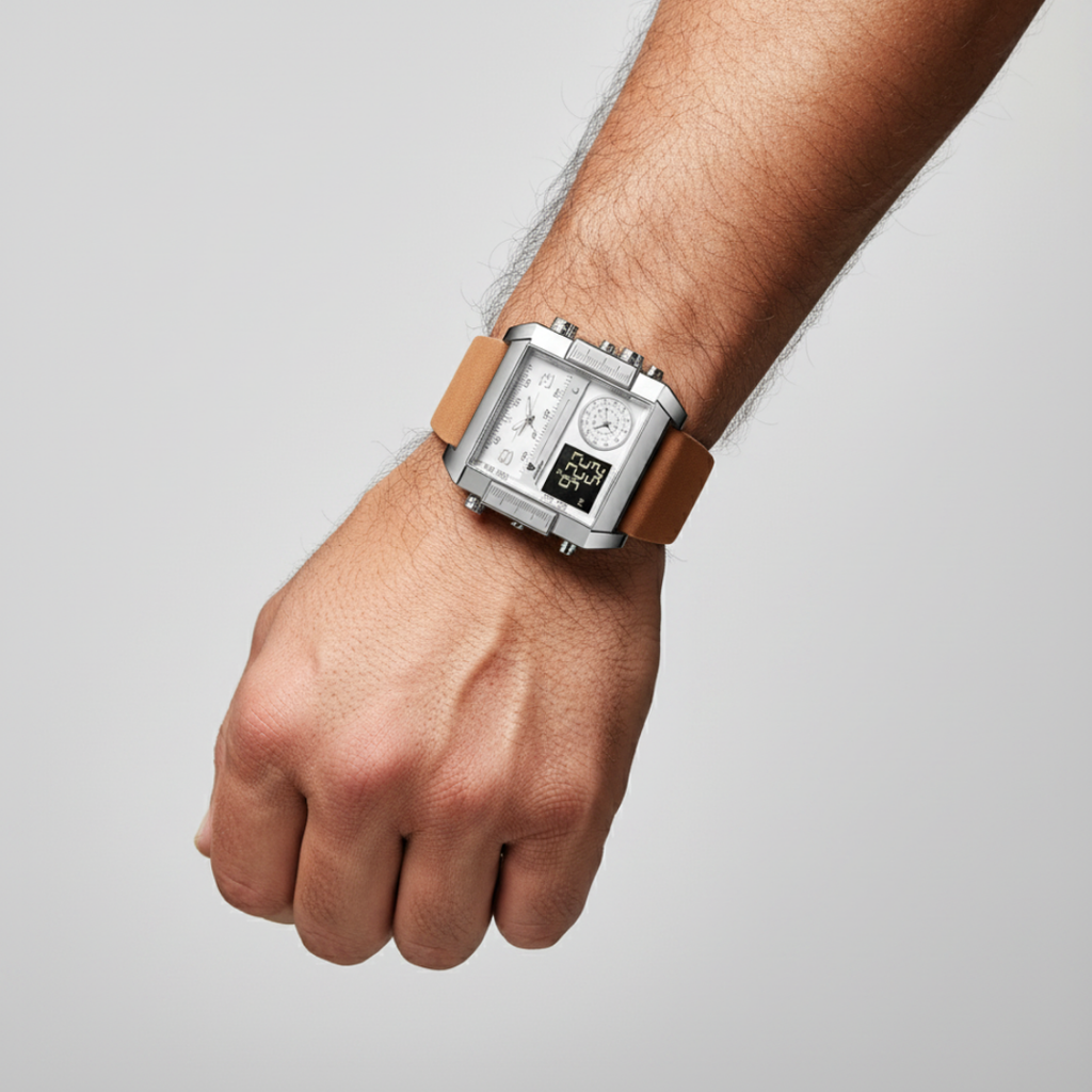 POEDAGAR Sentinel Digital Men’s Watch