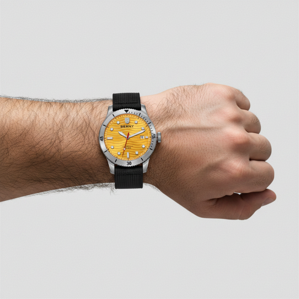 BERNY Trident Pro Automatic Diver Men’s Watch