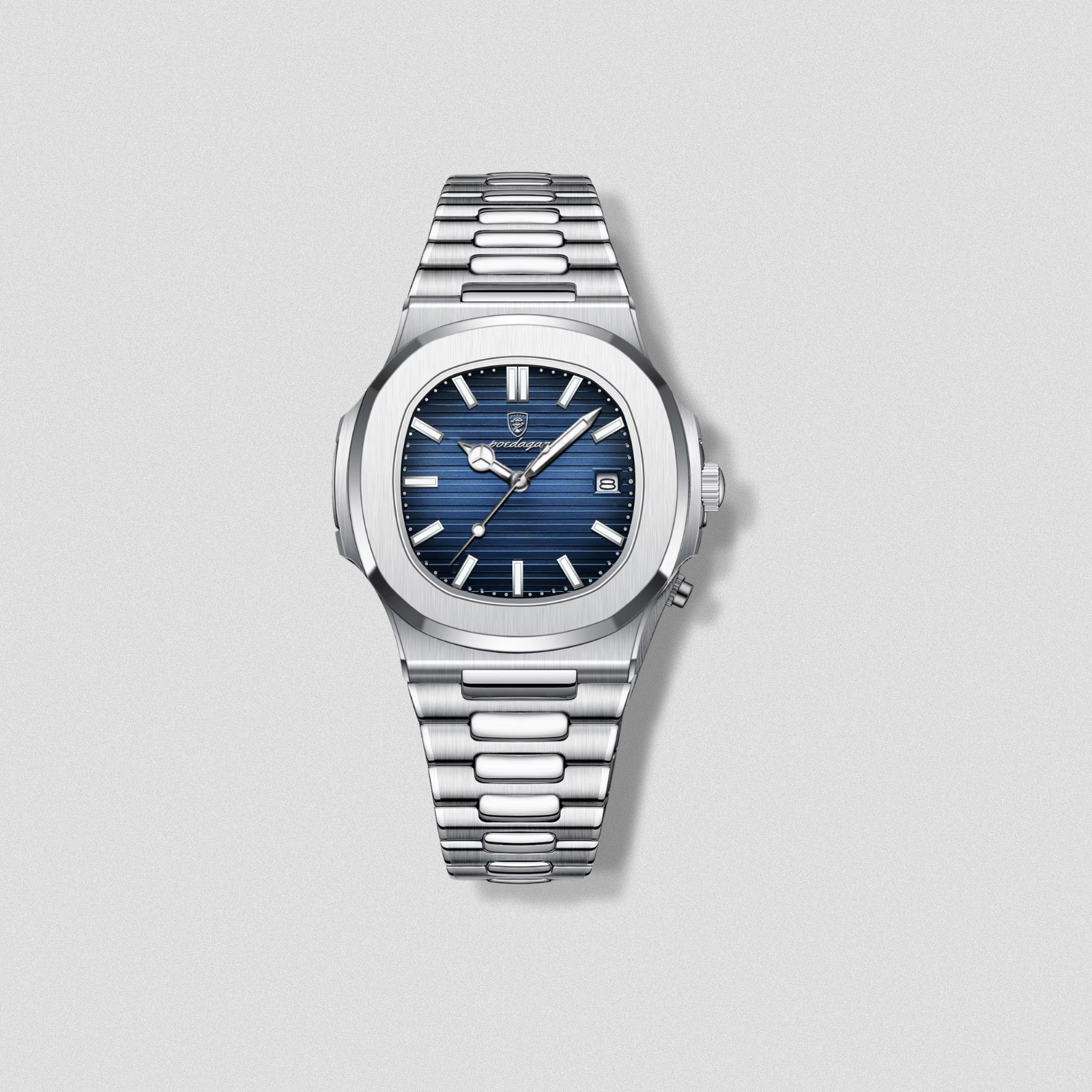 POEDAGAR Square Luxe Men’s Watch