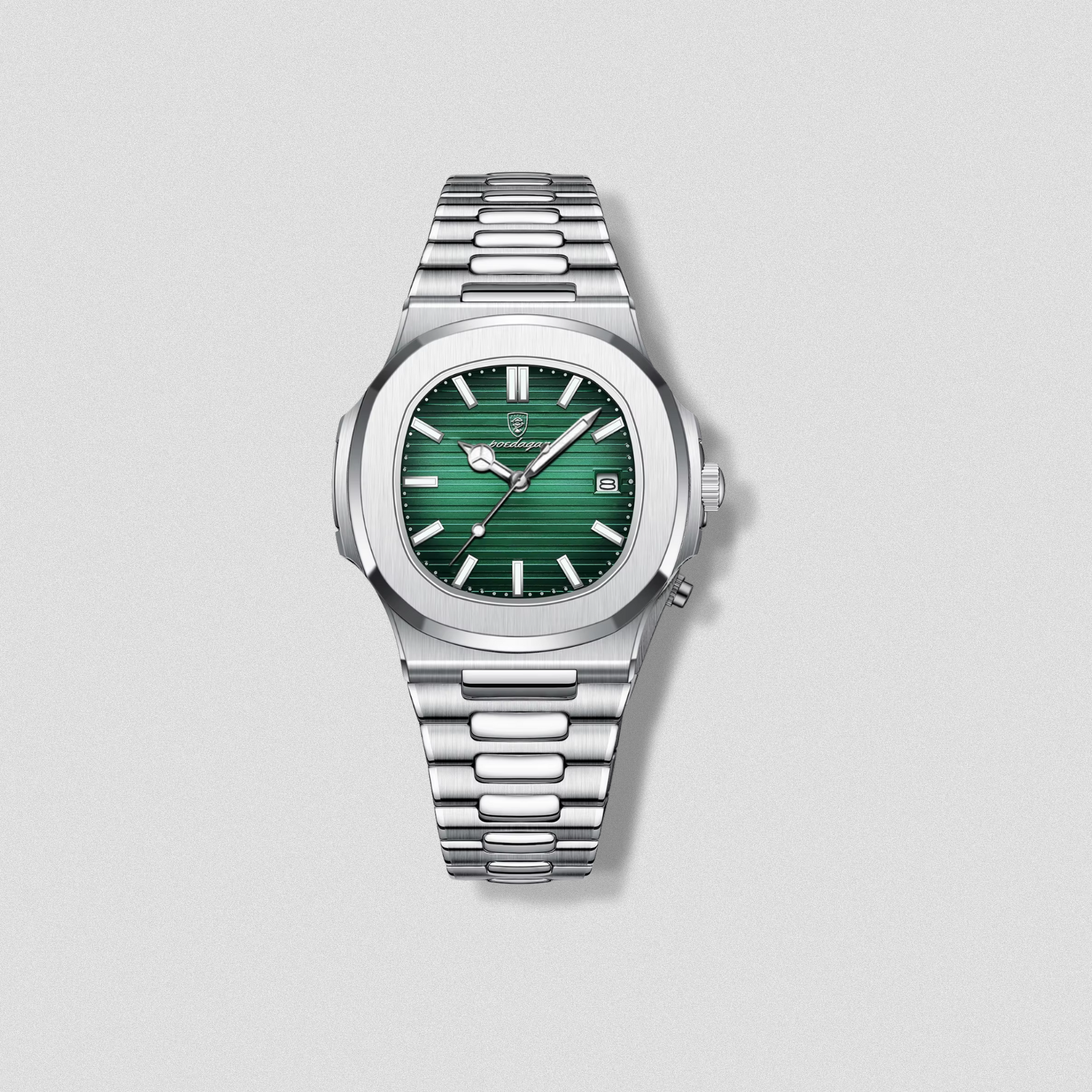 POEDAGAR Square Luxe Men’s Watch