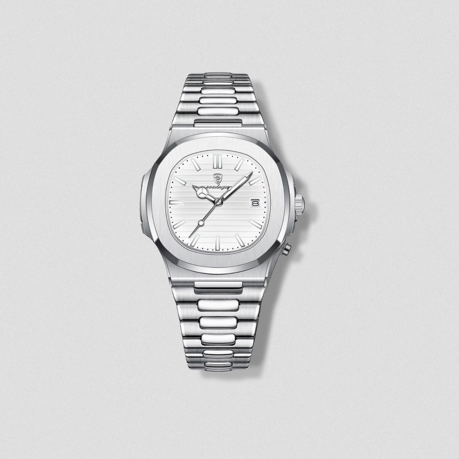 POEDAGAR Square Luxe Men’s Watch