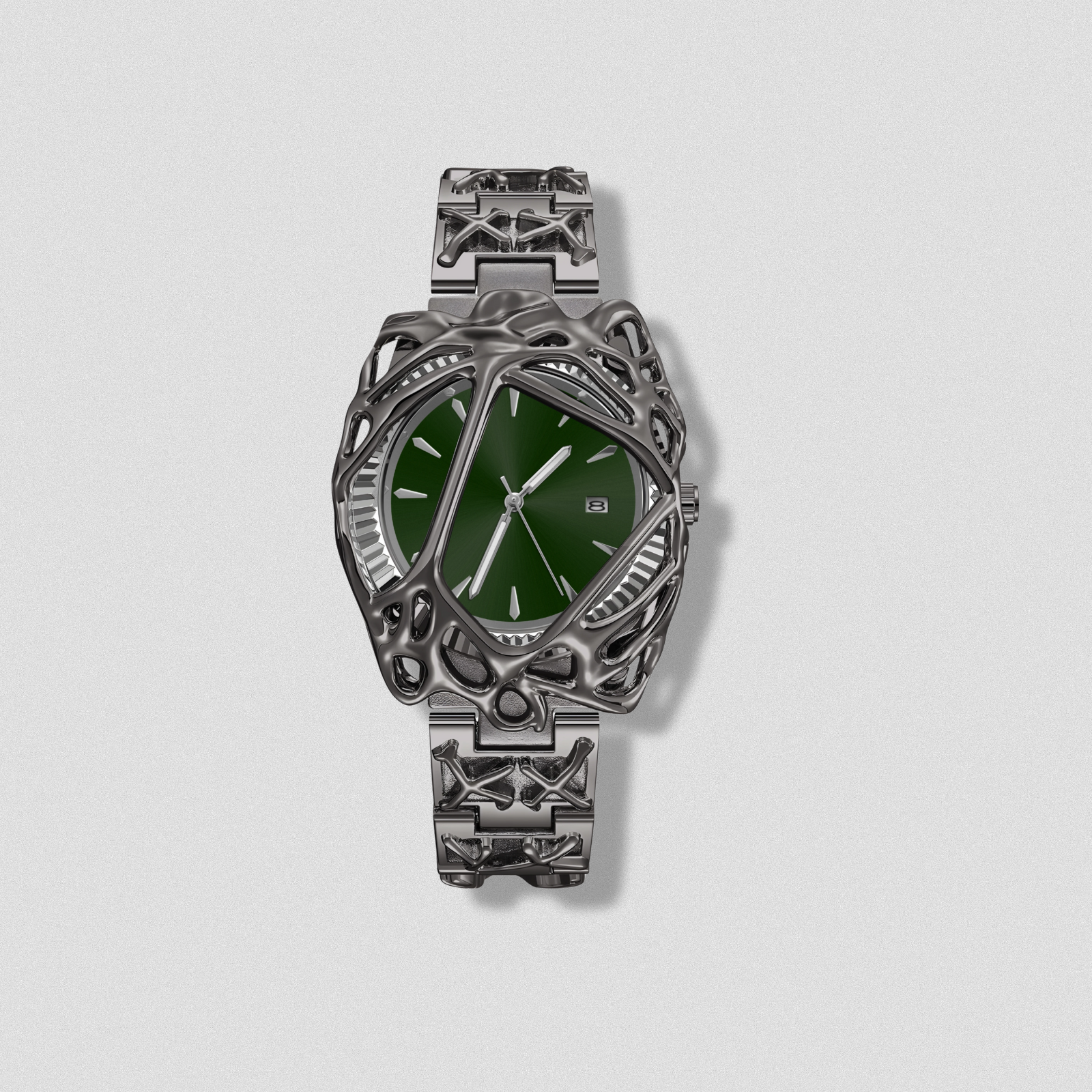 Vine Alabaster Retro Unisex Watch