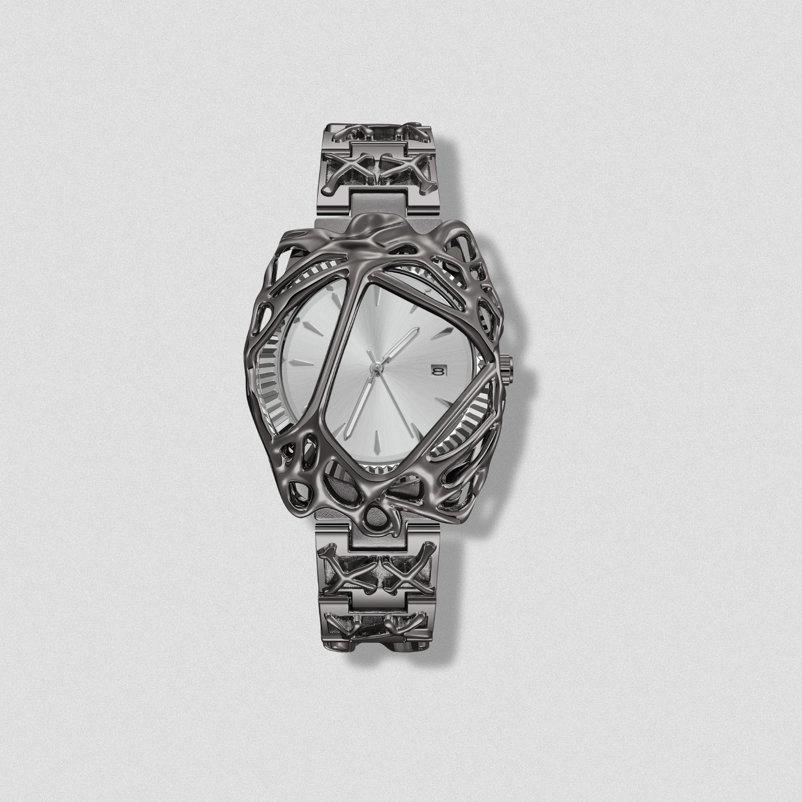 Vine Alabaster Retro Unisex Watch