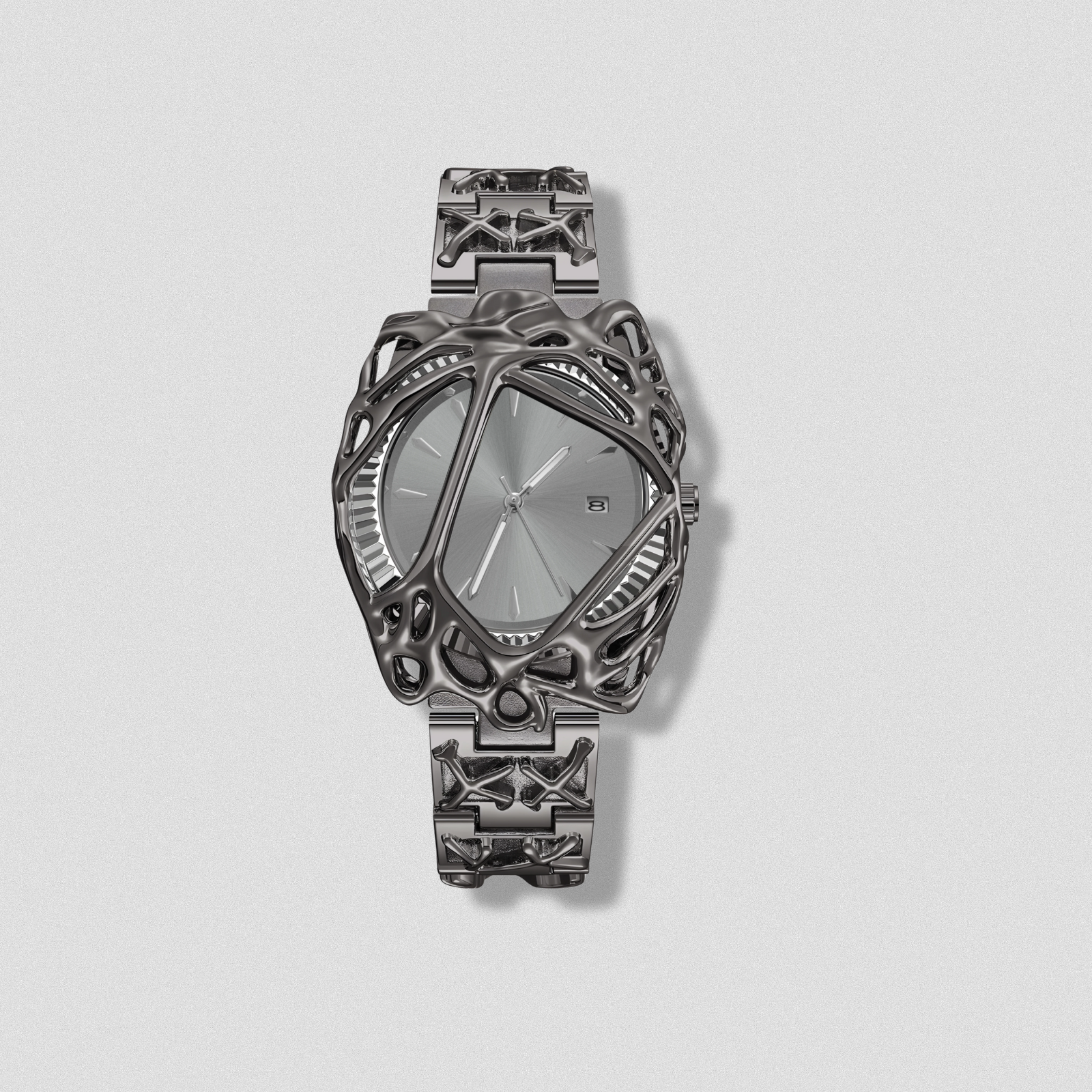 Vine Alabaster Retro Unisex Watch