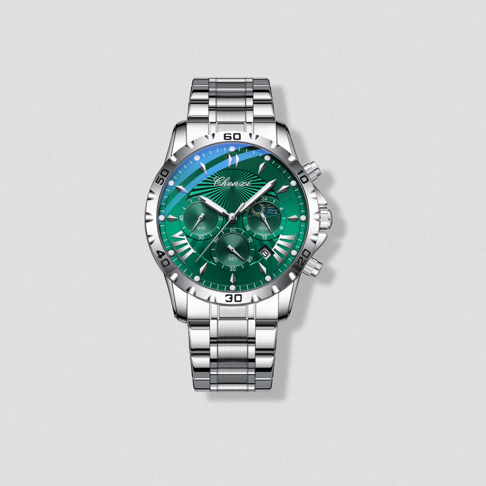 CHENXI Lunar Chronograph Men’s Watch
