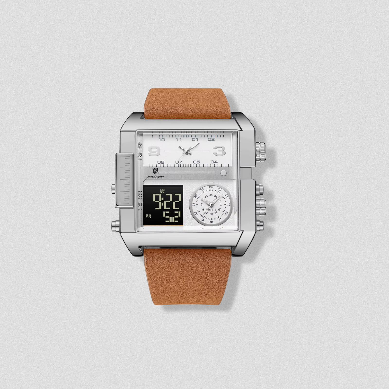 POEDAGAR Sentinel Digital Men’s Watch
