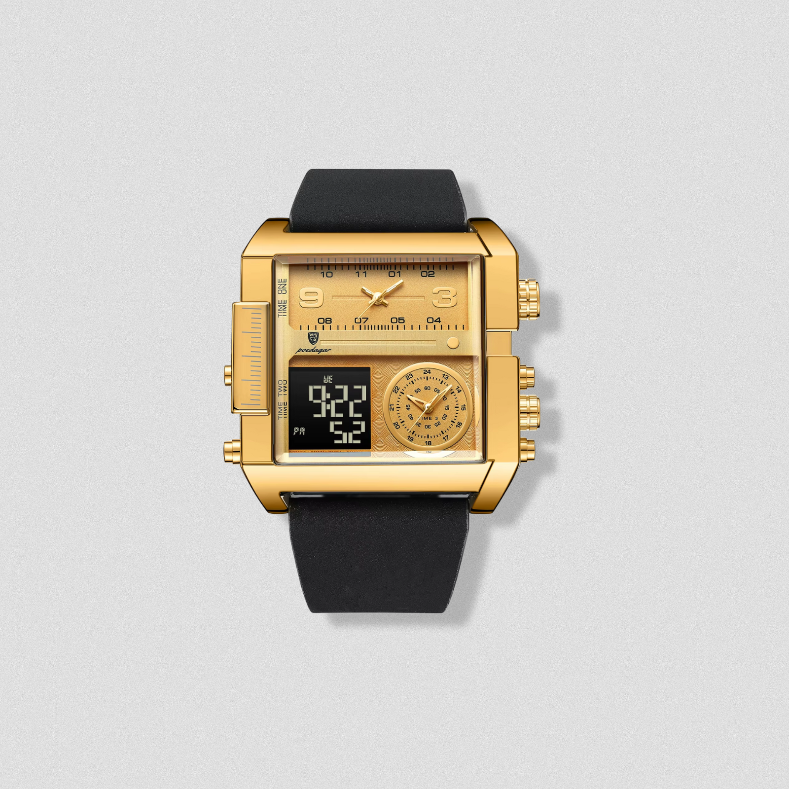POEDAGAR Sentinel Digital Men’s Watch