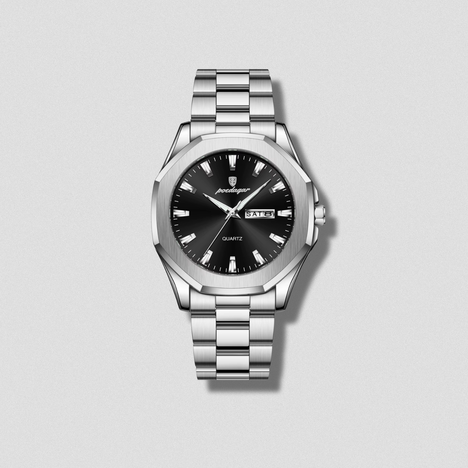 POEDAGAR Sterling Classic Men’s Watch