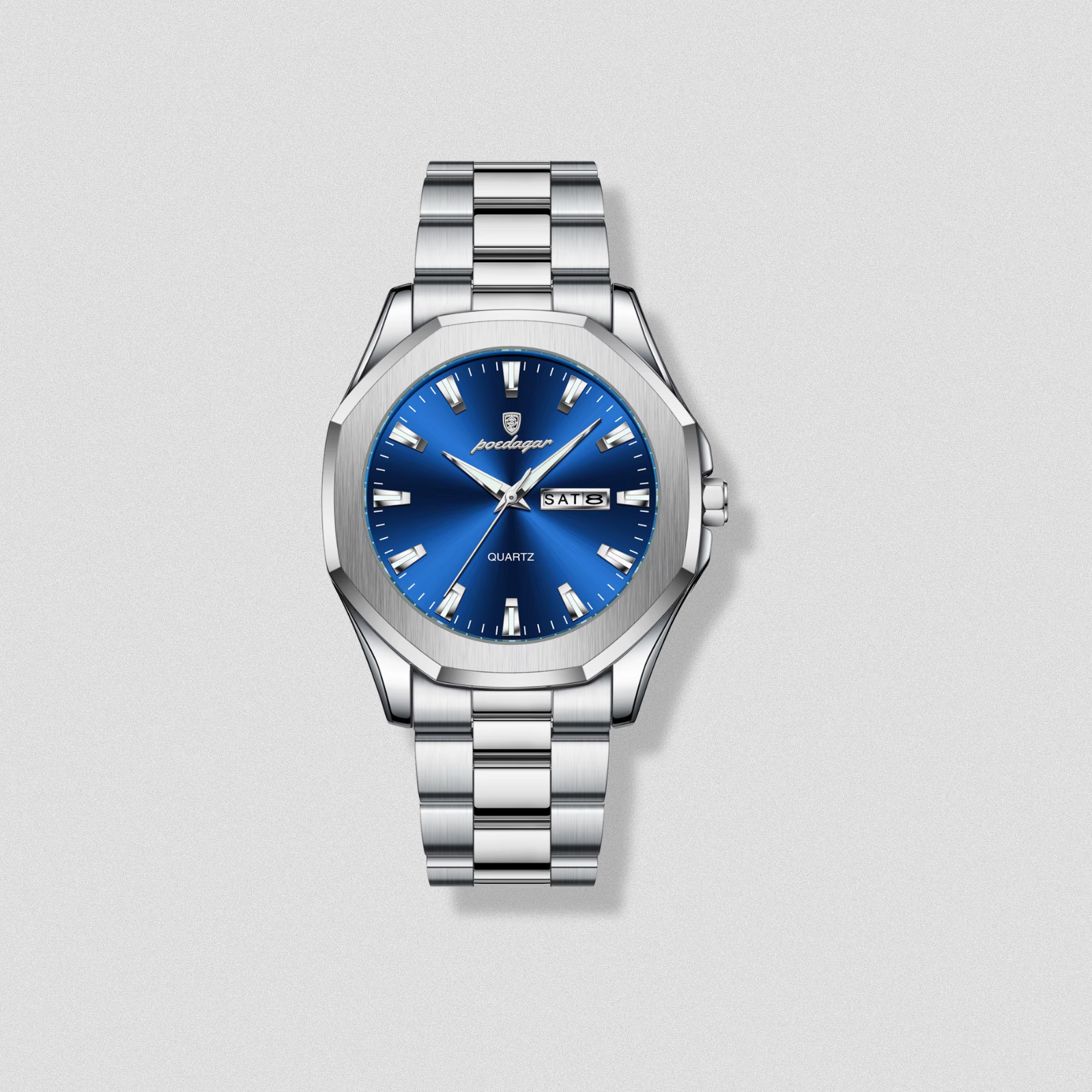 POEDAGAR Sterling Classic Men’s Watch