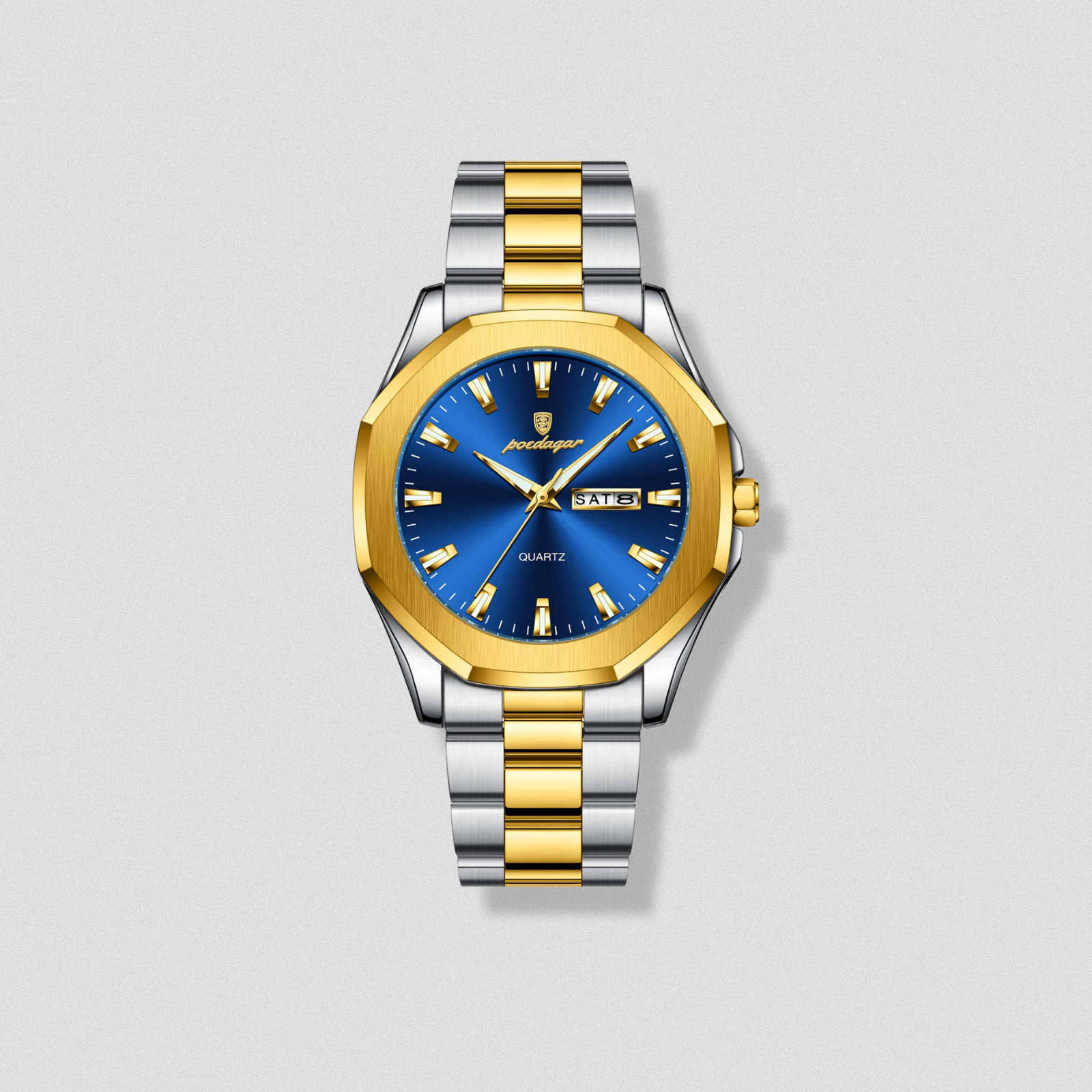 POEDAGAR Sterling Classic Men’s Watch