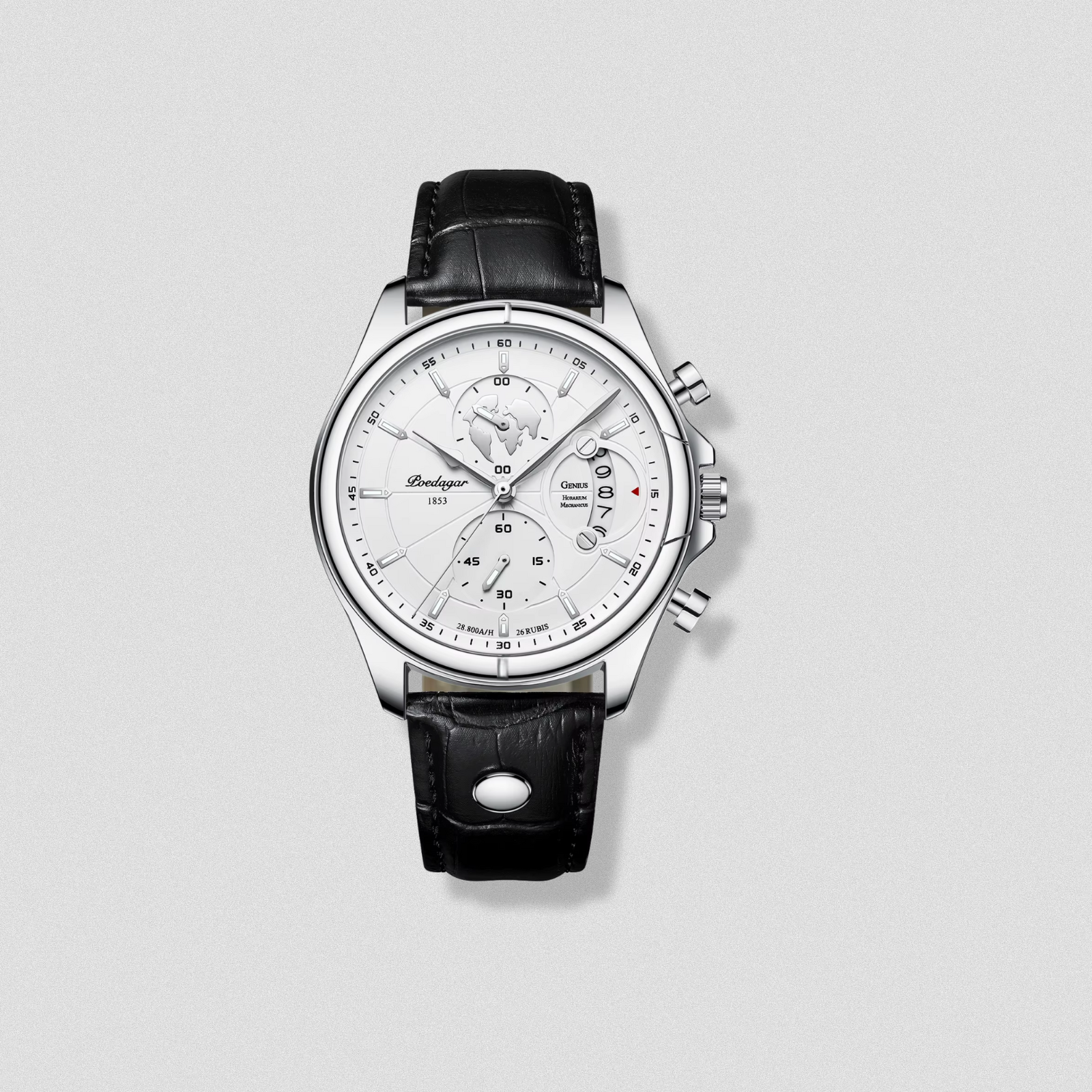 POEDAGAR Aurora Chronograph Men’s Watch