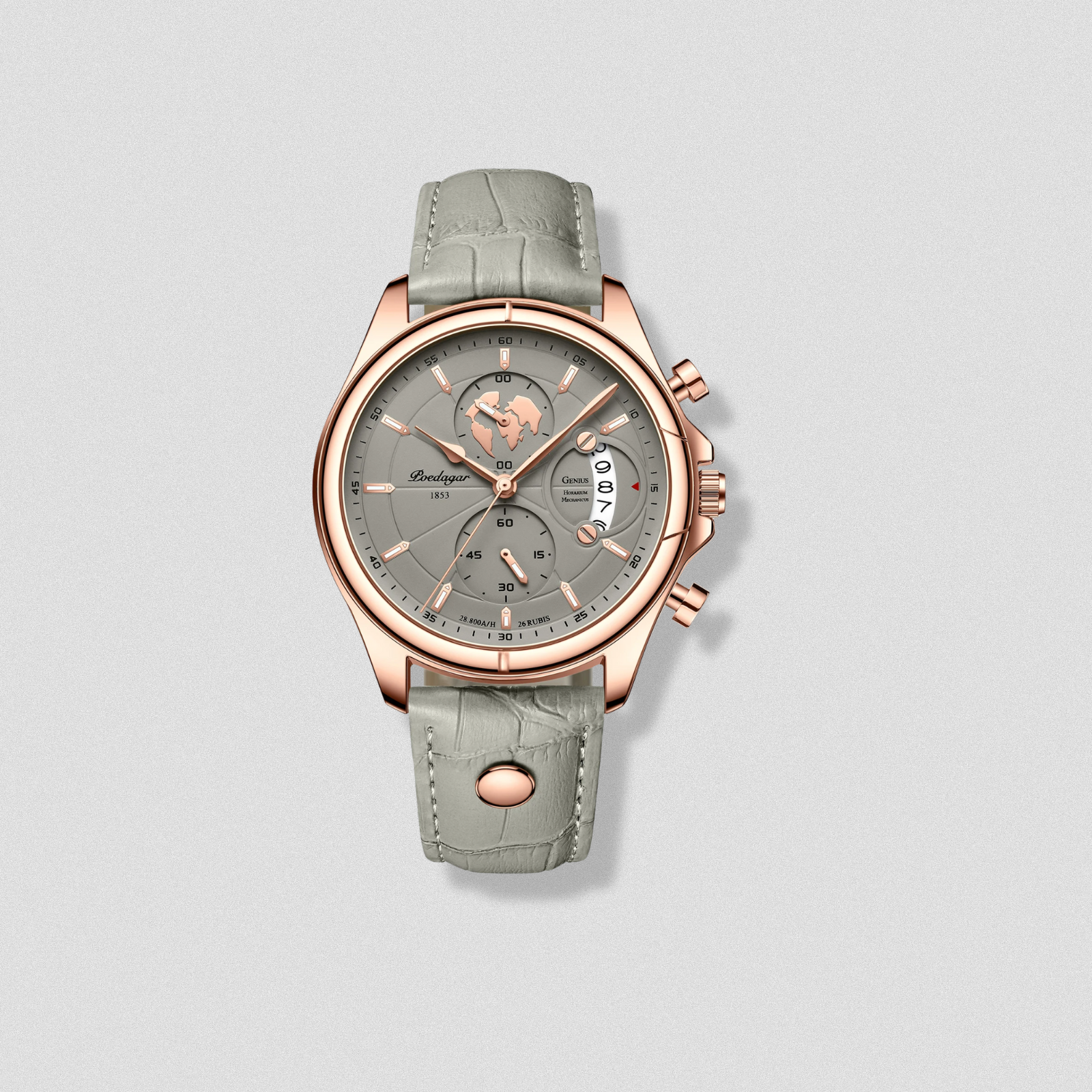 POEDAGAR Aurora Chronograph Men’s Watch