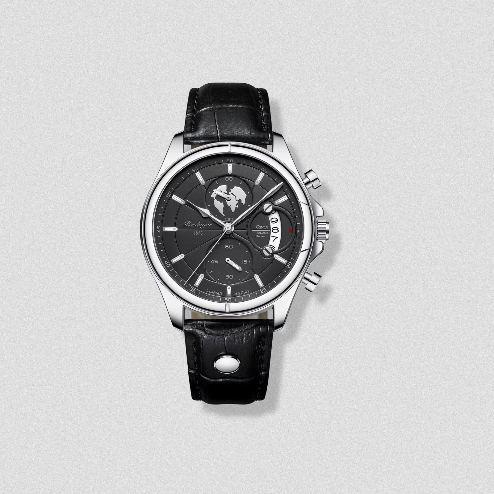 POEDAGAR Aurora Chronograph Men’s Watch
