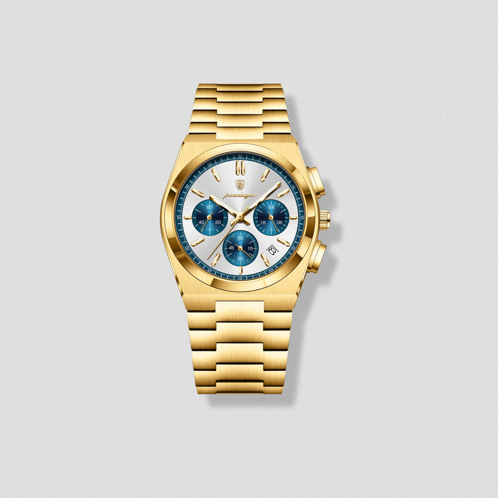 POEDAGAR Velocity Chronograph Men’s Watch