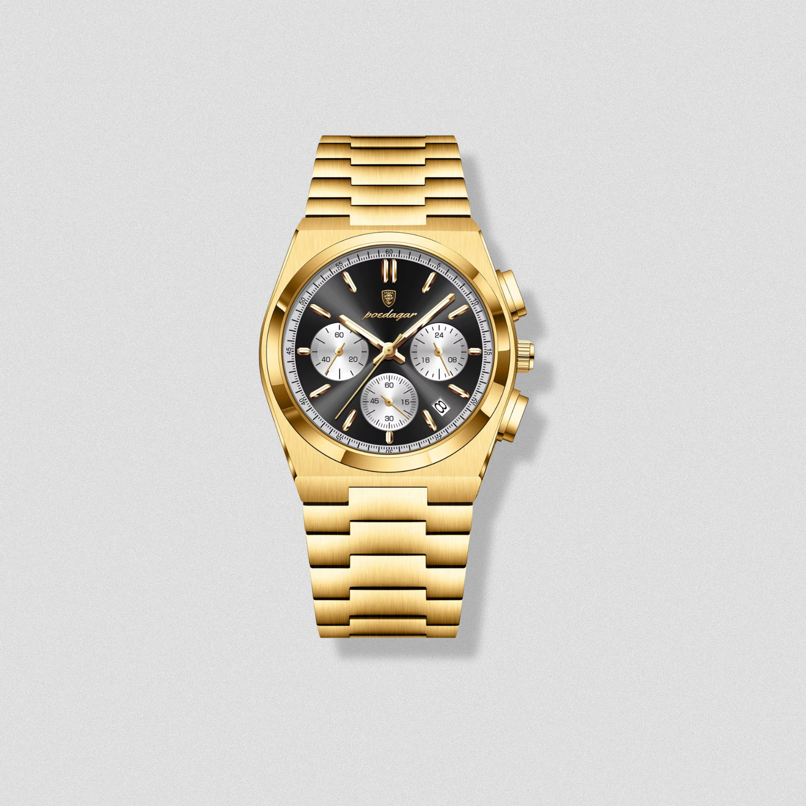 POEDAGAR Velocity Chronograph Men’s Watch