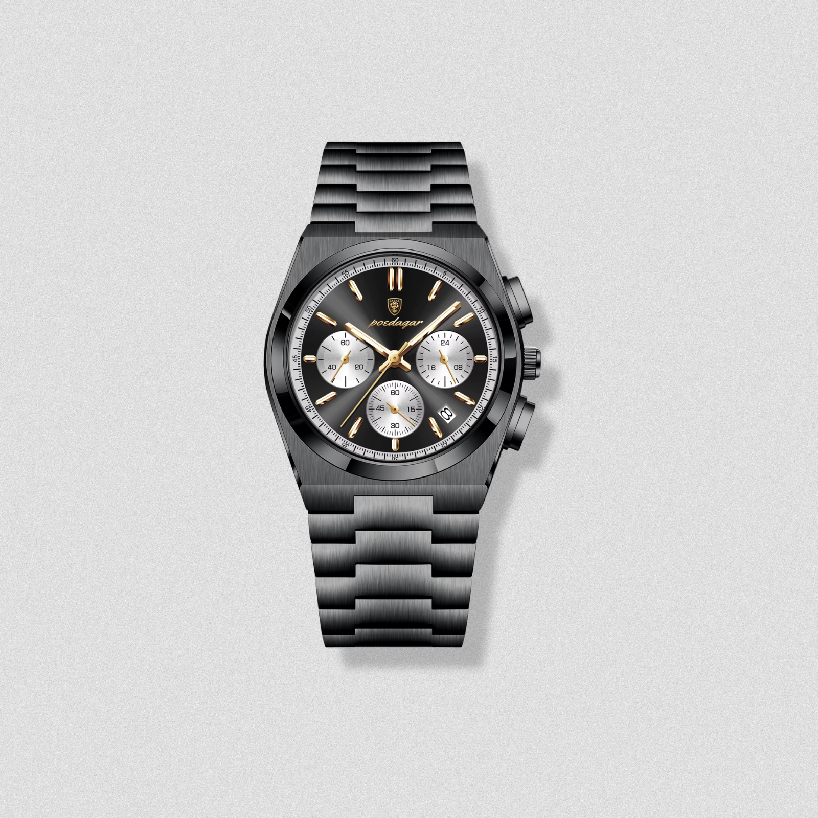 POEDAGAR Velocity Chronograph Men’s Watch