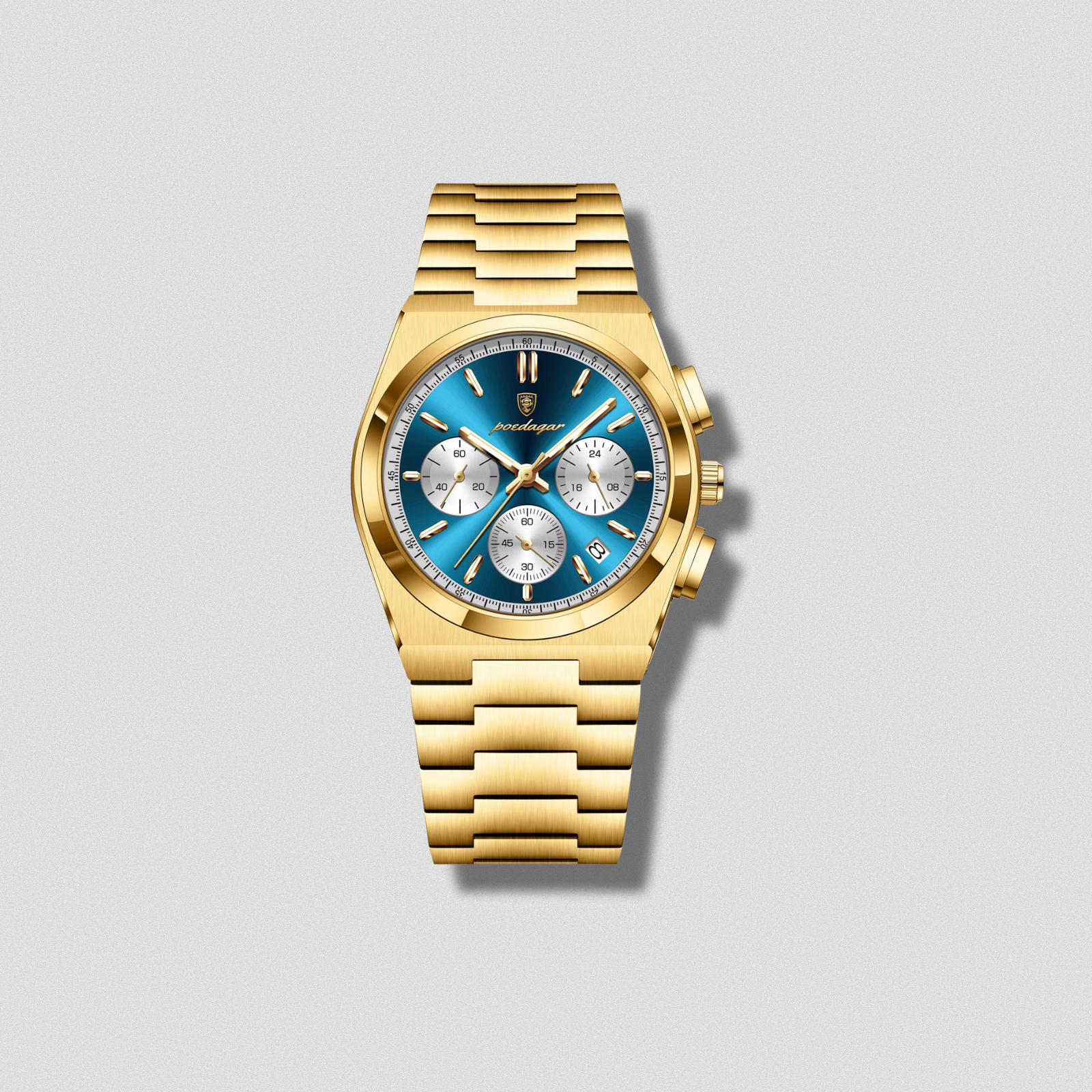 POEDAGAR Velocity Chronograph Men’s Watch