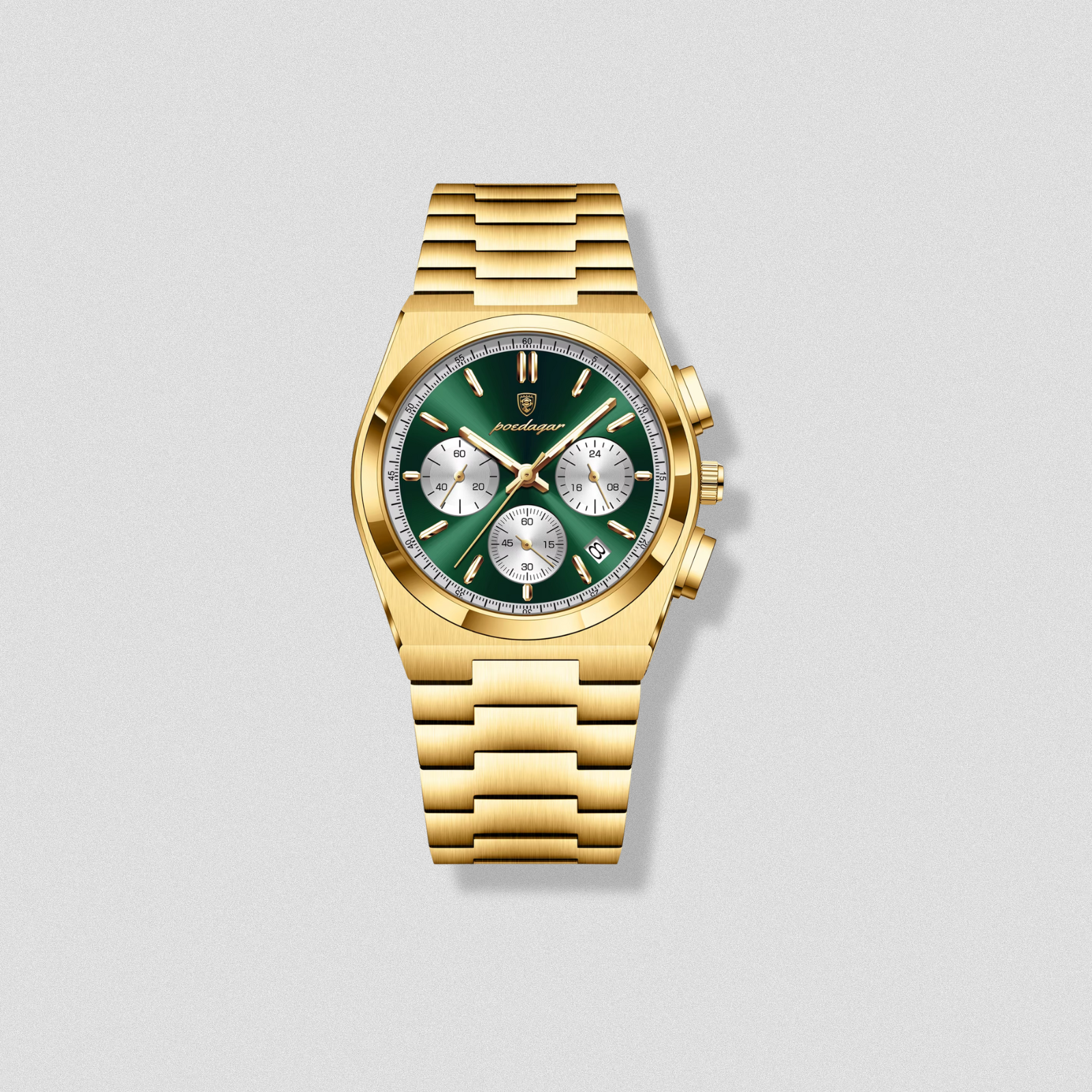 POEDAGAR Velocity Chronograph Men’s Watch