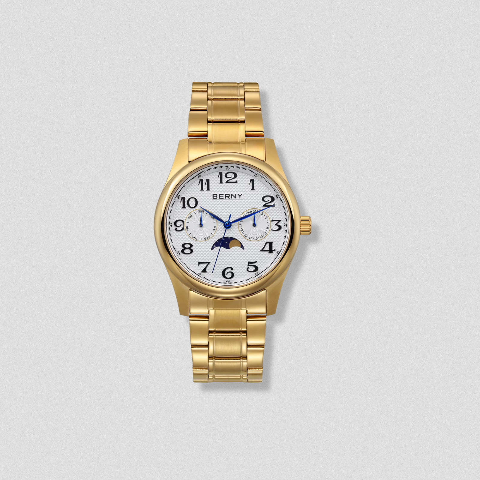 BERNY Celestia Moon Phase Men’s Watch