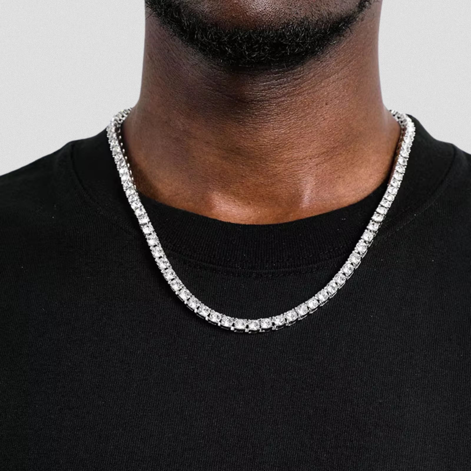 Iced Out Tennis Chain Necklace