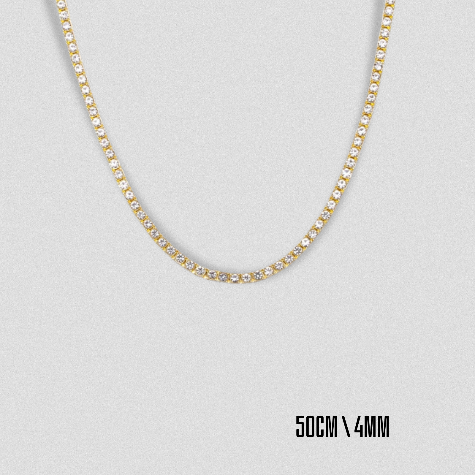 Iced Out Tennis Chain Necklace