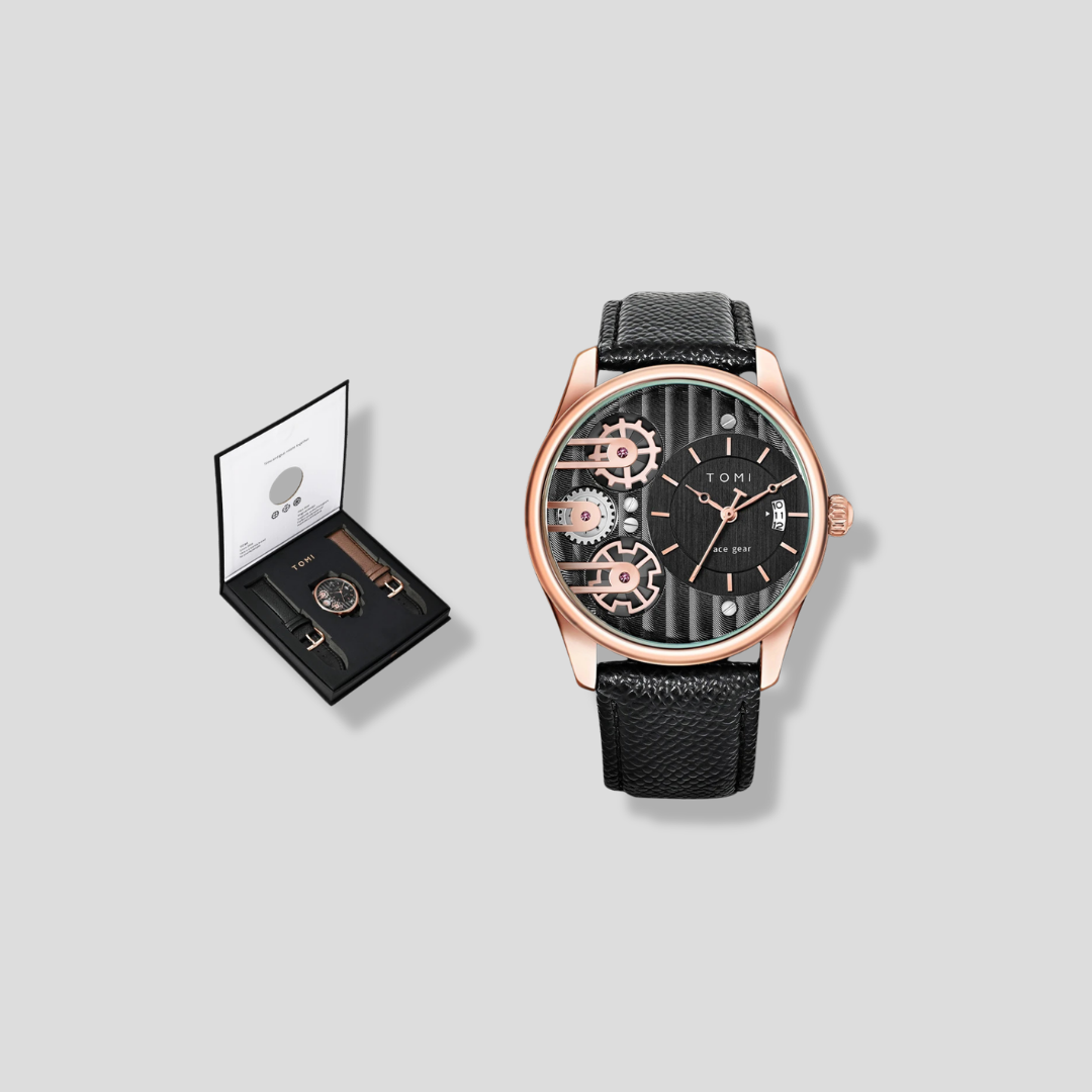 Aurum Gift Set — Luxury Quartz Watch Collection
