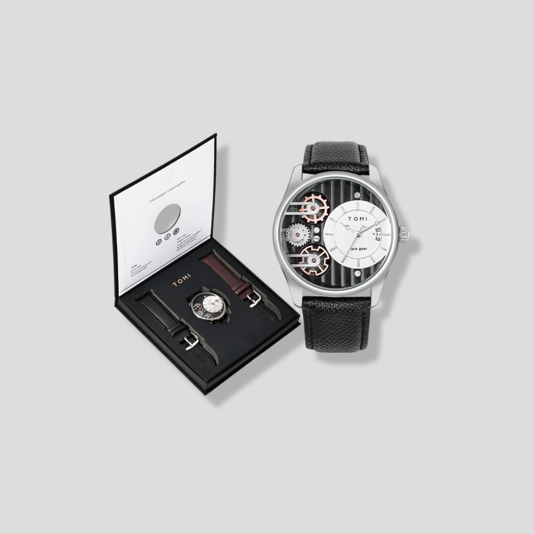 Aurum Gift Set — Luxury Quartz Watch Collection